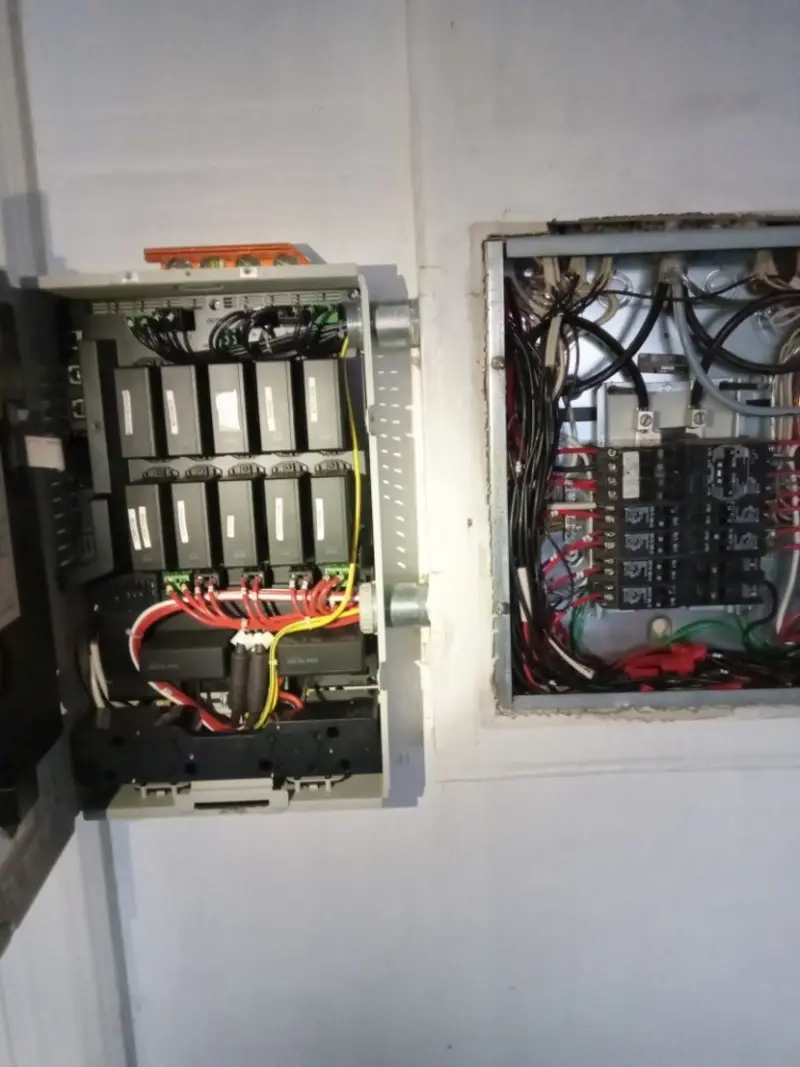 Electrical panel upgrade completed for Indoor Lighting Installation in Kosciusko